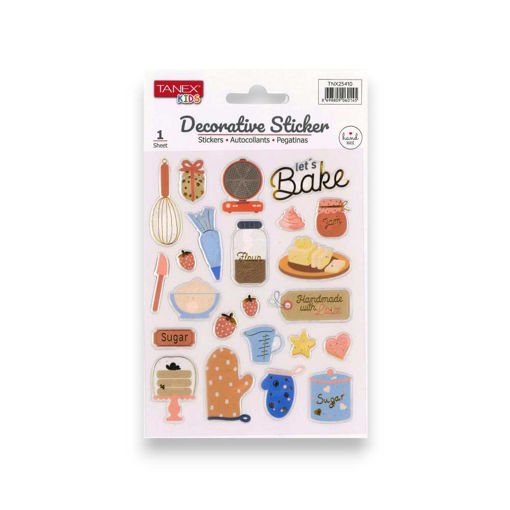 Picture of TANEX KIDS DECORATIVE BAKING STICKERS